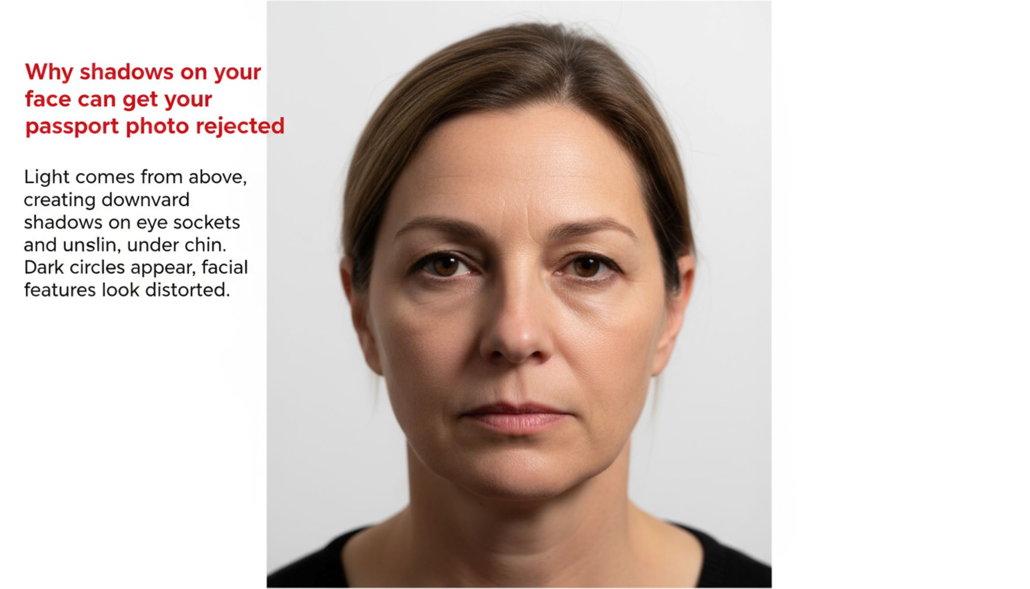 Why shadows on your face can get your passport photo rejected