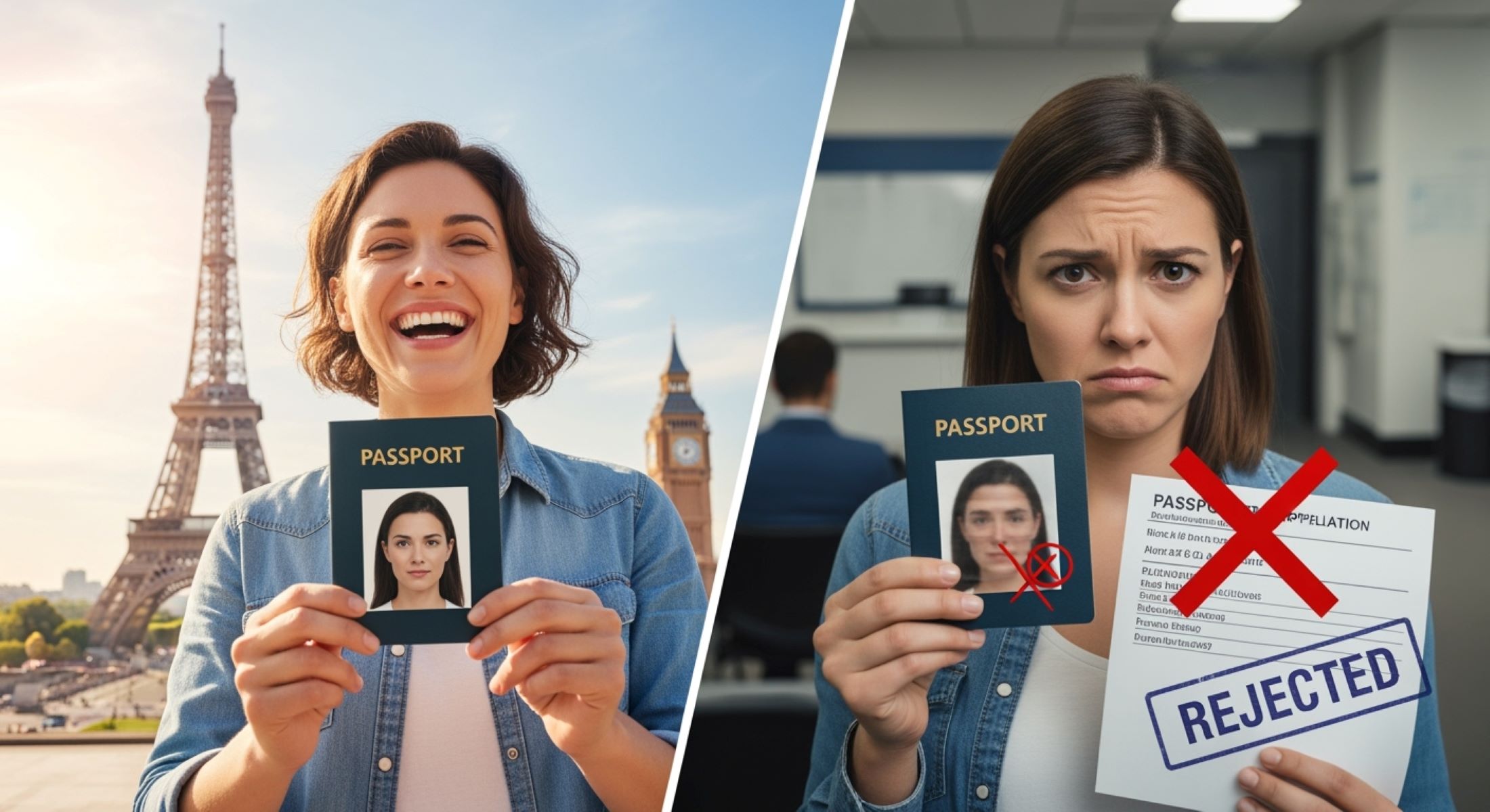 What happens if your passport photo doesn’t meet the requirements?